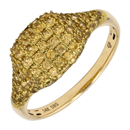 Sapphire Signet Ring