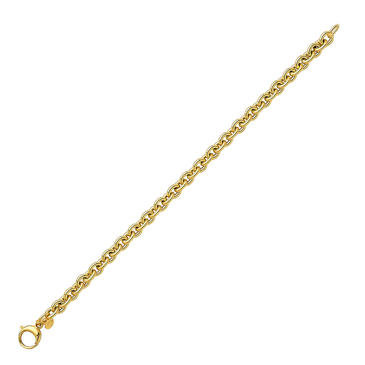 14KT Oval Link Brac