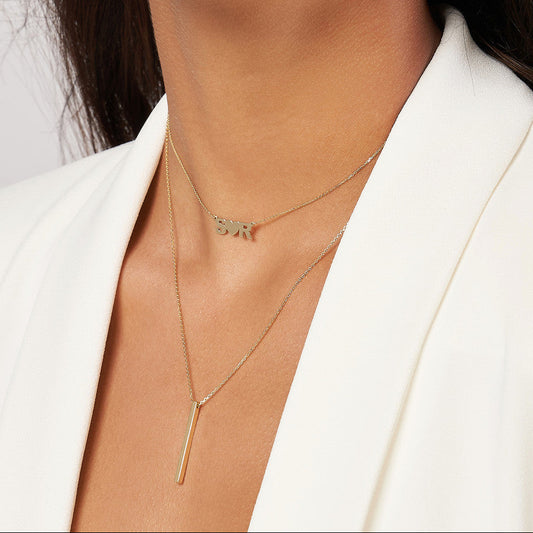 14KT Engraveable Cube Pendant