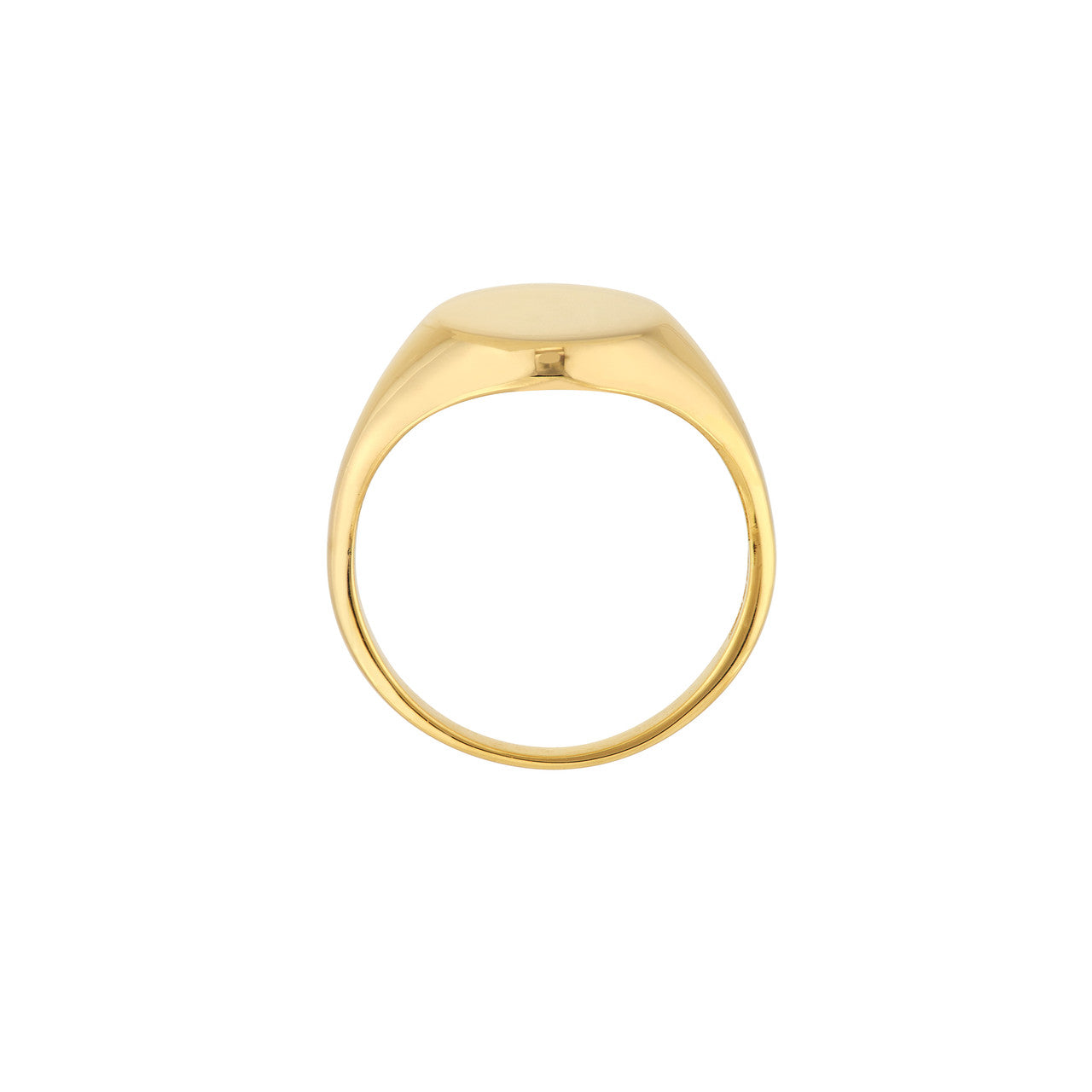 14KY Engraveable Signet Ring