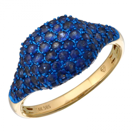 Sapphire Signet Ring
