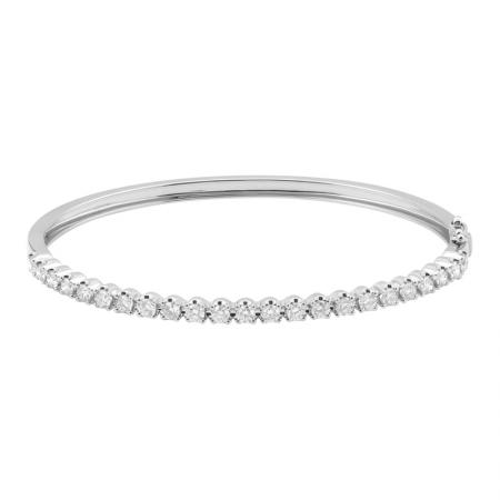 Diamond Crown Set Bangle