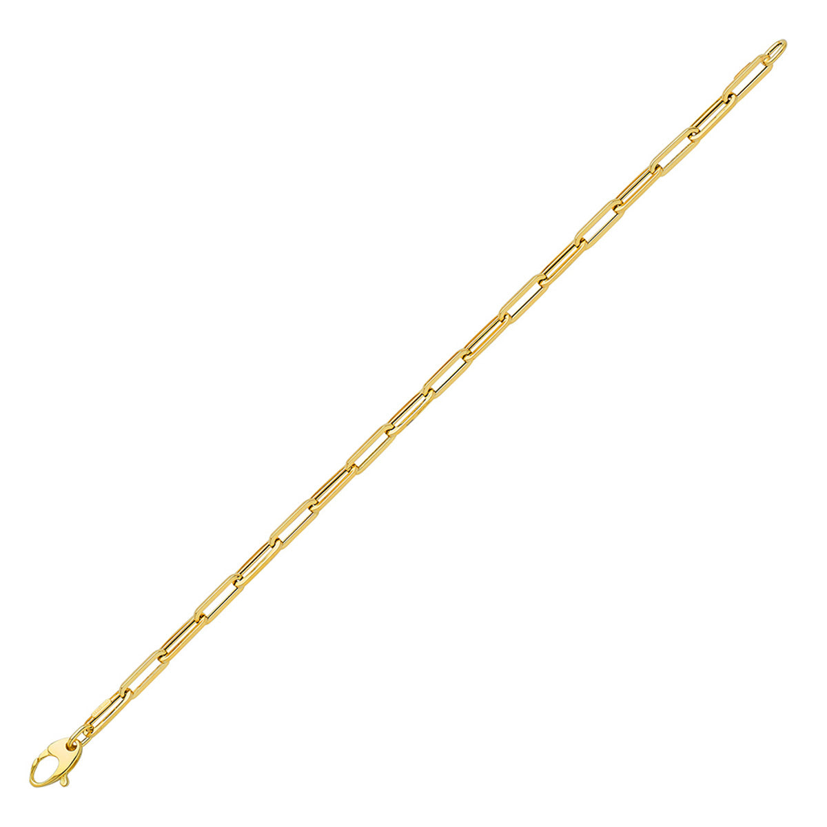 18KT Paperclip Chain