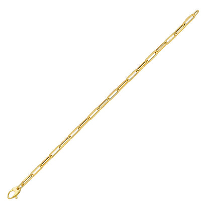 18KT Paperclip Chain