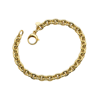 14KT Oval Link Brac