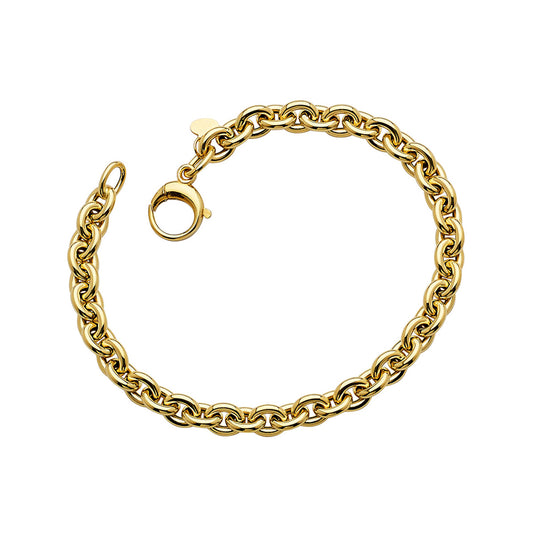 14KT Oval Link Brac