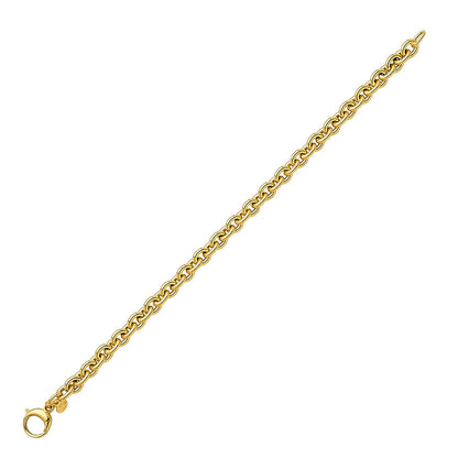 14KT Oval Link Brac