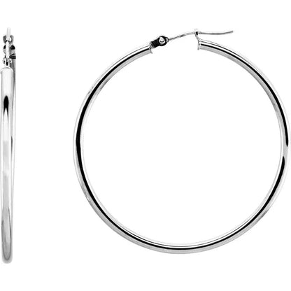 Classic Tube Hoop Earring