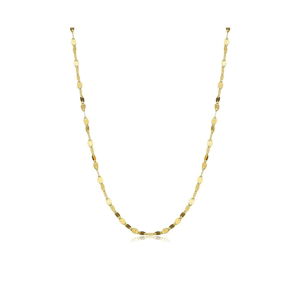 14KT Mirror Chain