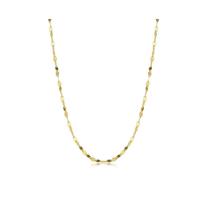 14KT Mirror Chain