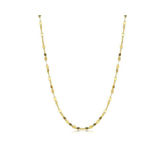 14KT Mirror Chain