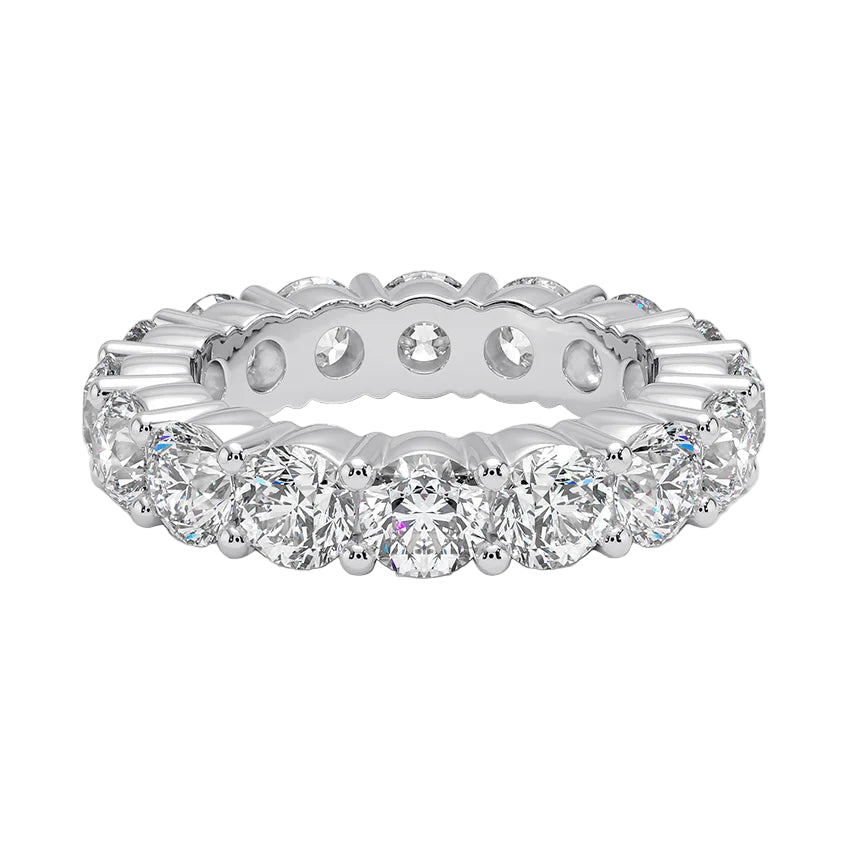 Round Eternity Lab Diamond Band