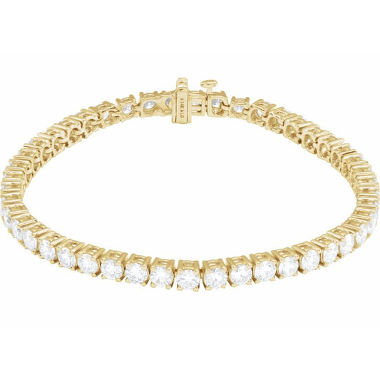 14KT Classic LAB Tennis Bracelet