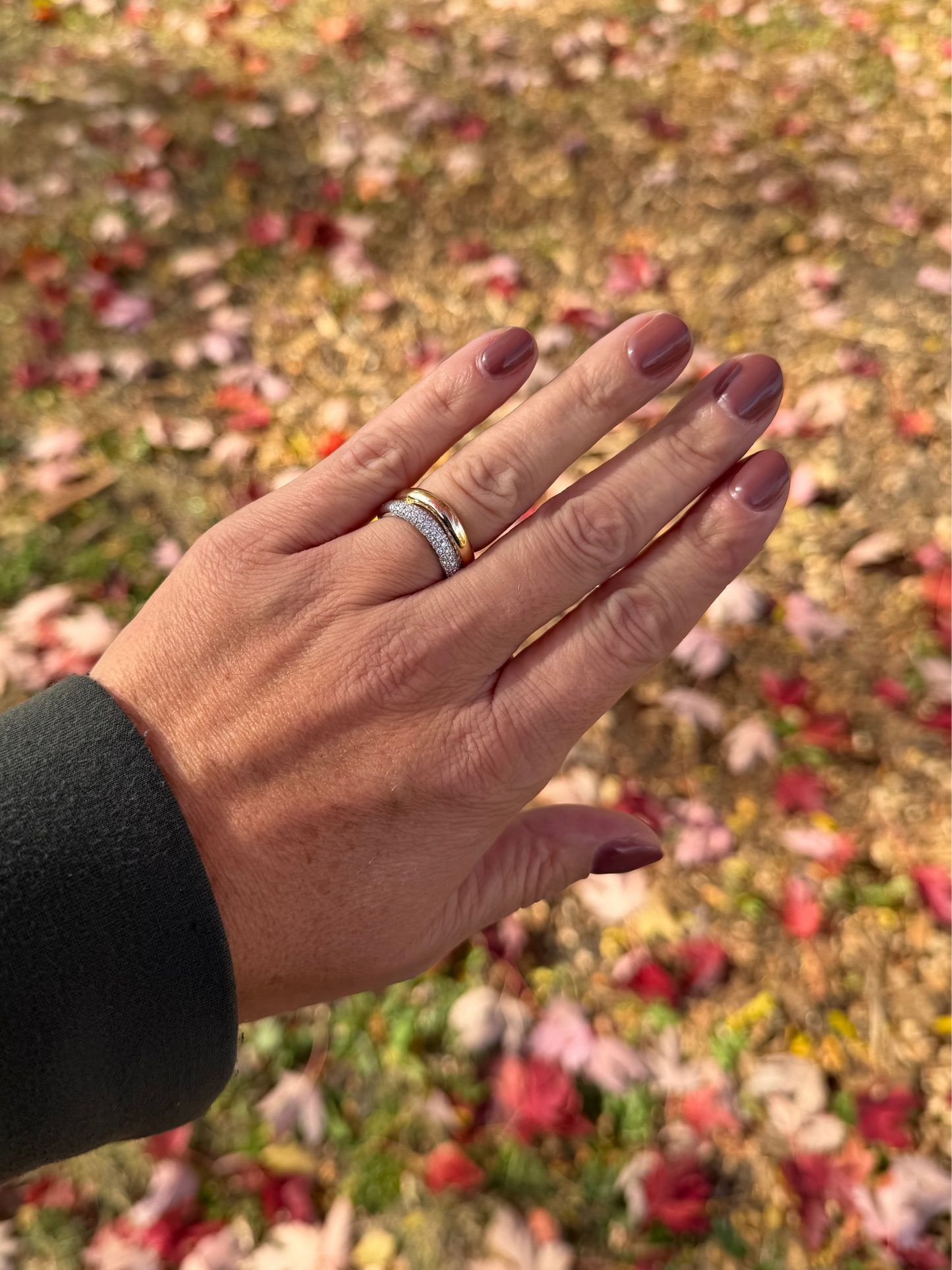 14KT Wave Stacking Ring