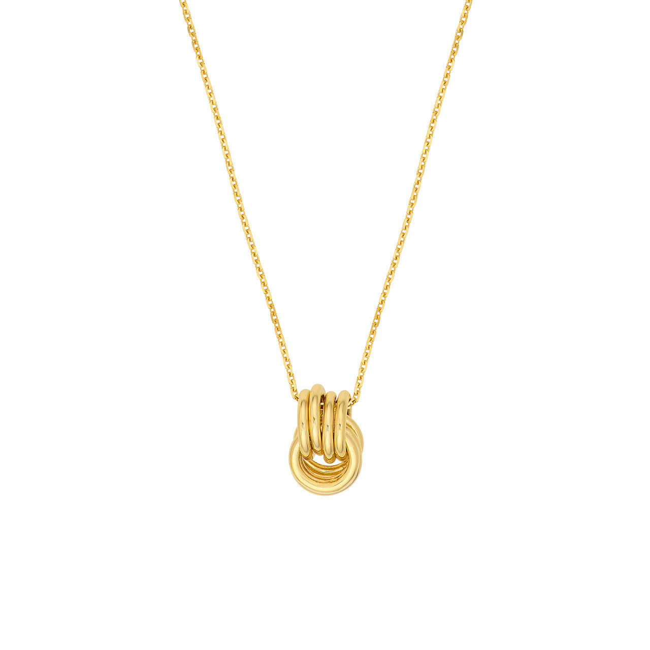 14KT Love Knot Pendant