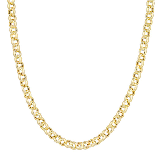 14KY Rolo Link Chain Necklace