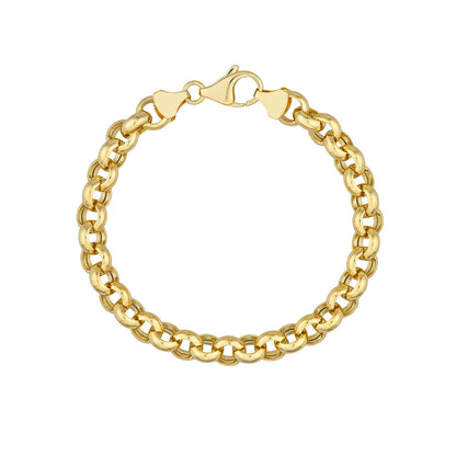 14KT Rolo Link Chain Bracelet