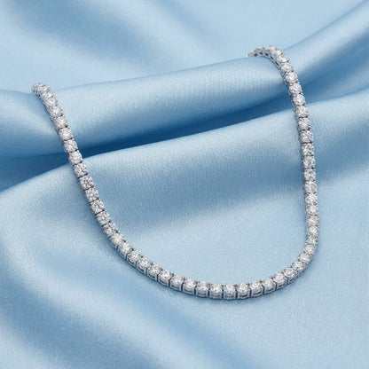 14KT Classic Tennis Necklace