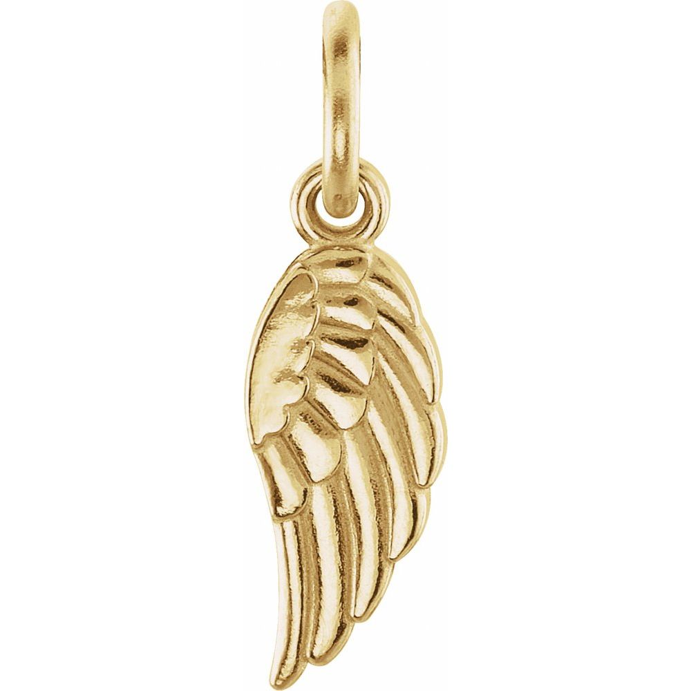 14KT Mini Angel Wing charm