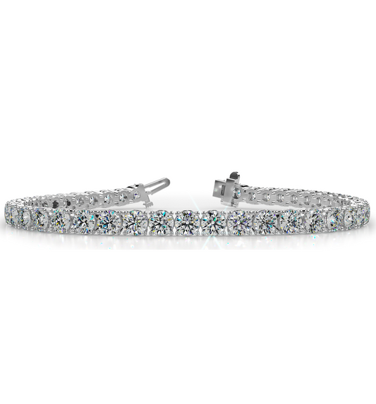 14KT Classic LAB Diamond Tennis Bracelet