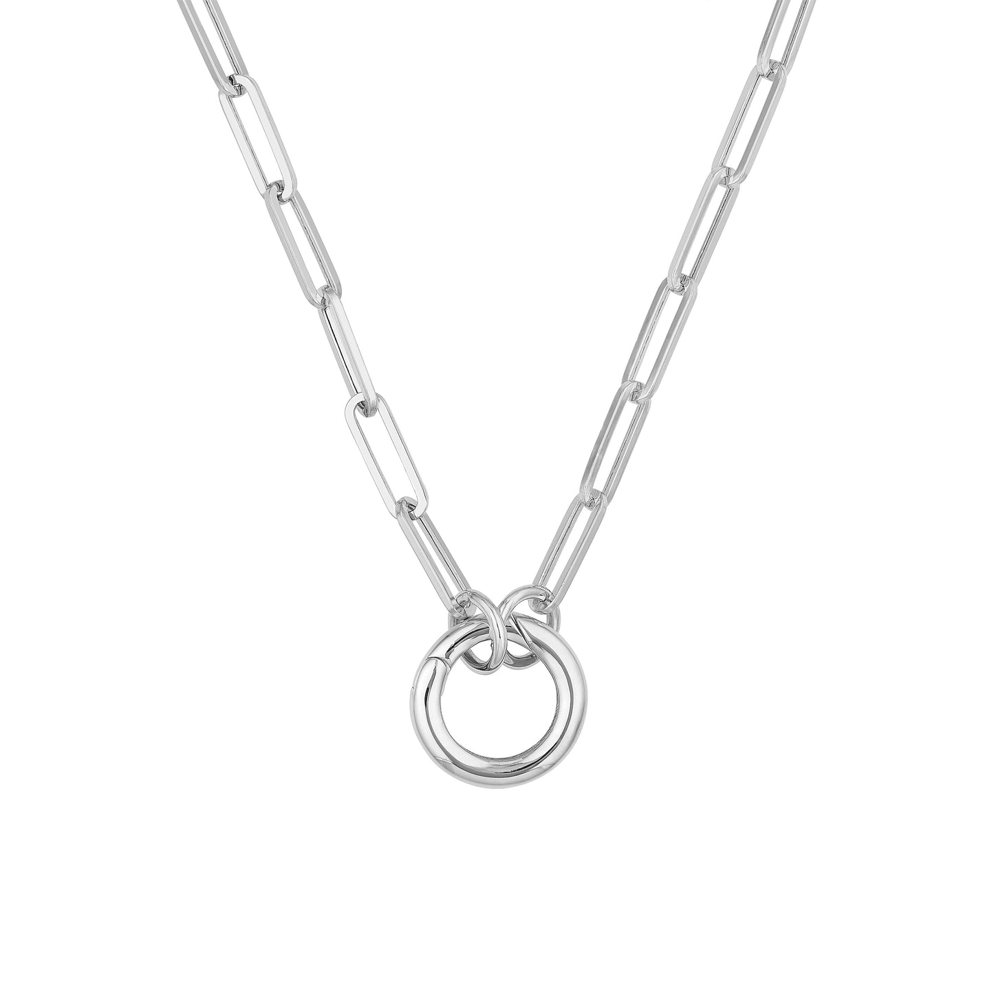 14KT Round Hinged Lock