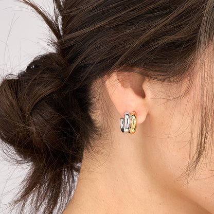 14KT Double Tube SM Hoop