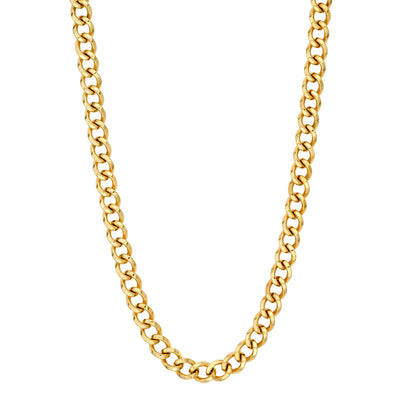 14KY Curb Link Chain Necklace