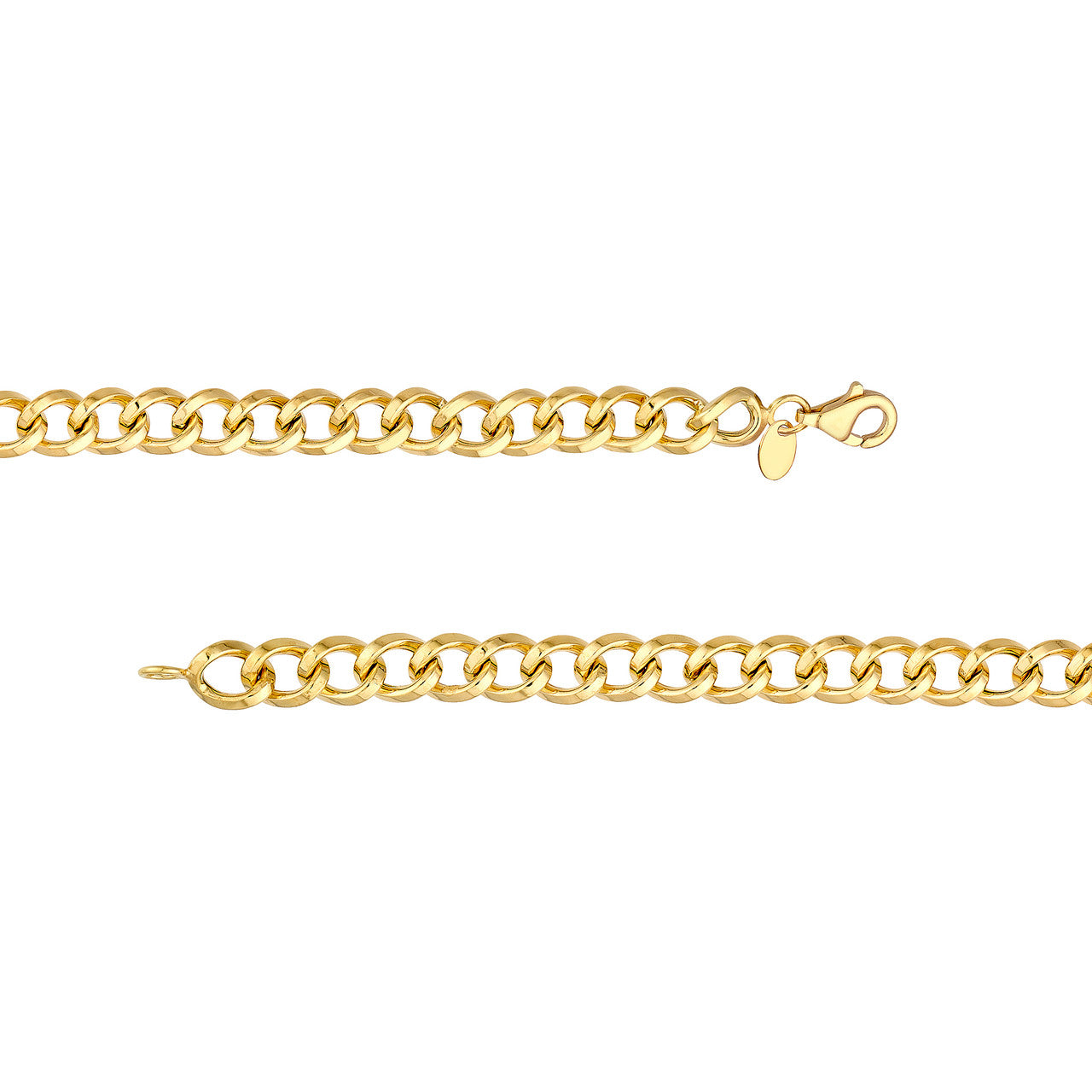 14KY Curb Link Bracelet