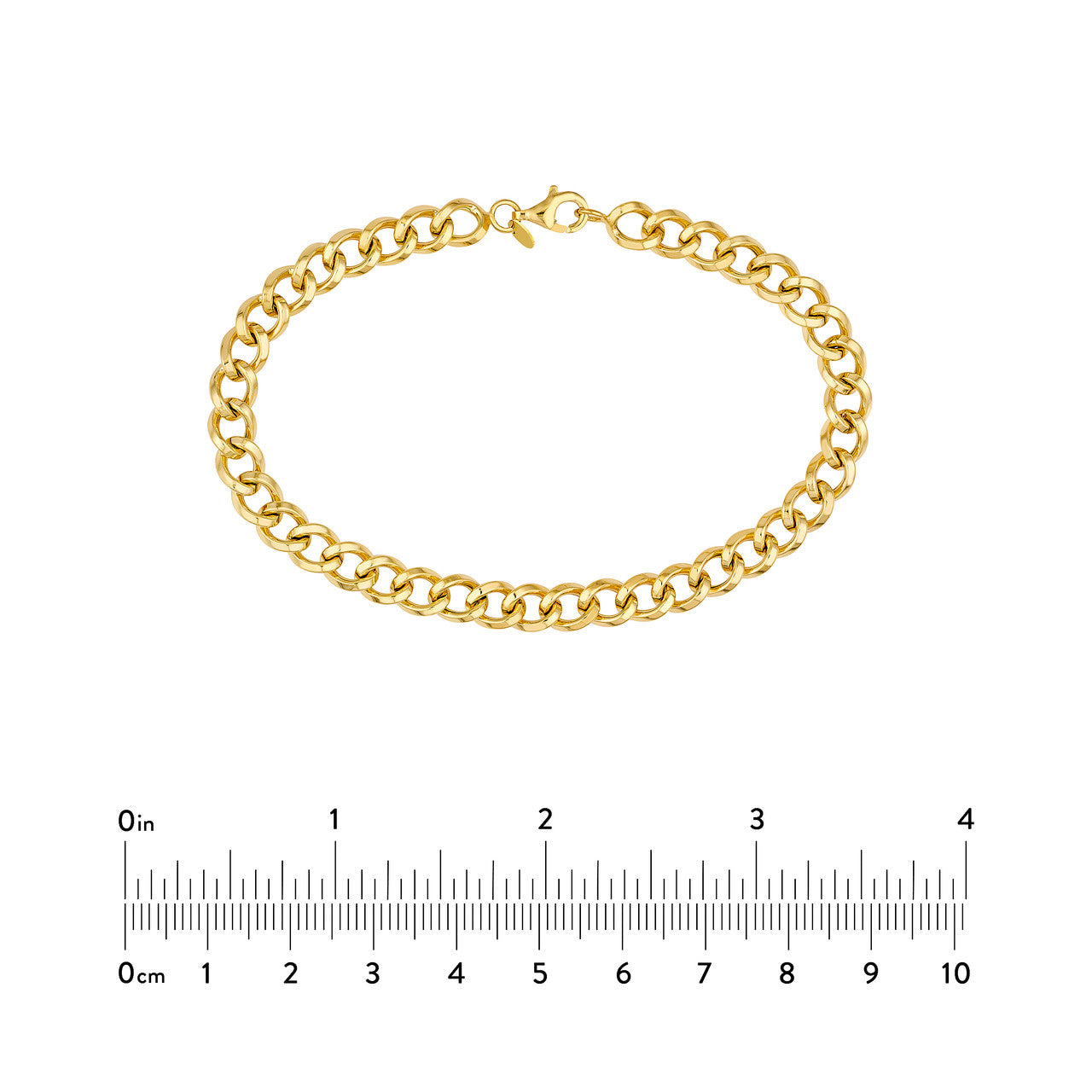 14KY Curb Link Bracelet