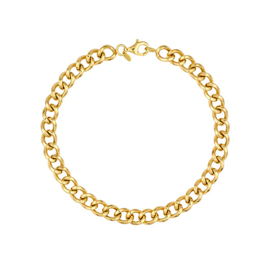 14KY Curb Link Bracelet