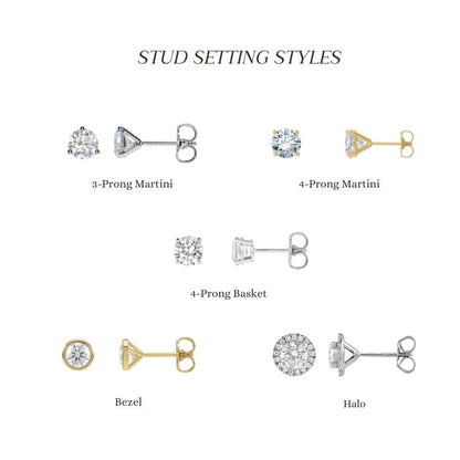 Classic Diamond Studs